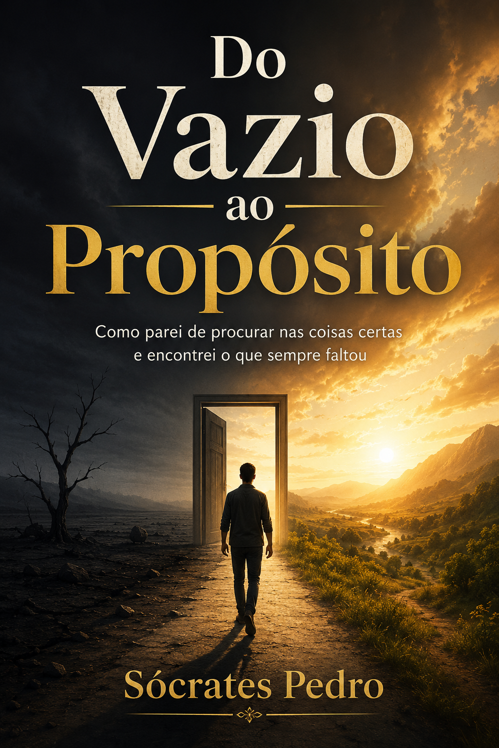 Capa do e-book Do Vazio ao Propósito, de Sócrates Pedro